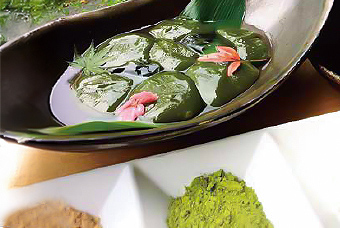 抹茶のわらび餅